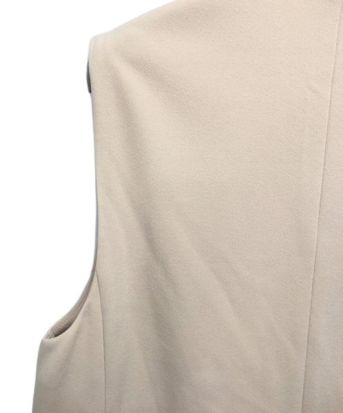 BALLSEY（ボールジィ）BALLSEY (ボールジィ) ドライアムンゼン Vネックジレ ベージュ サイズ:36の古着・服飾アイテム