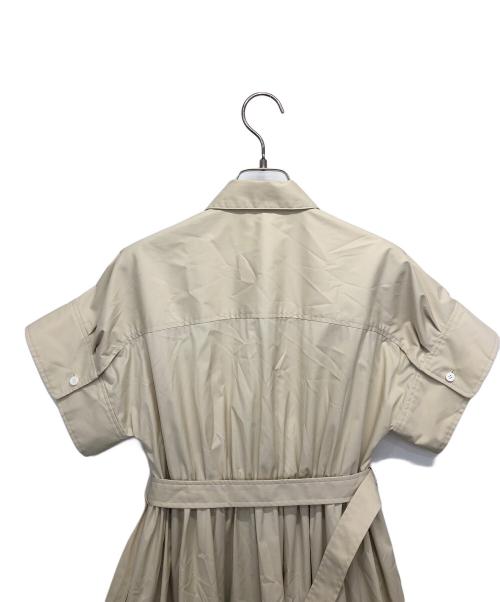 ESTNATION（エストネーション）ESTNATION (エストネーション) ポプリンシャツワンピース ベージュ サイズ:36の古着・服飾アイテム