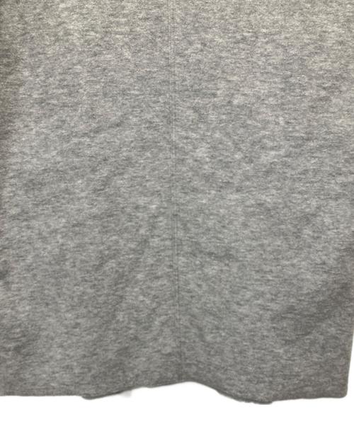 23区（ニジュウサンク）23区 (ニジュウサンク) コンプレストパイルコーディガン グレー サイズ:38の古着・服飾アイテム