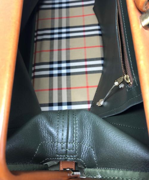 Burberry's（バーバリー）Burberry's (バーバリーズ) ダレスバッグ オリーブ サイズ:表記無しの古着・服飾アイテム