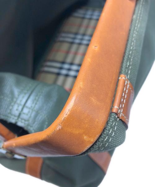Burberry's（バーバリー）Burberry's (バーバリーズ) ダレスバッグ オリーブ サイズ:表記無しの古着・服飾アイテム