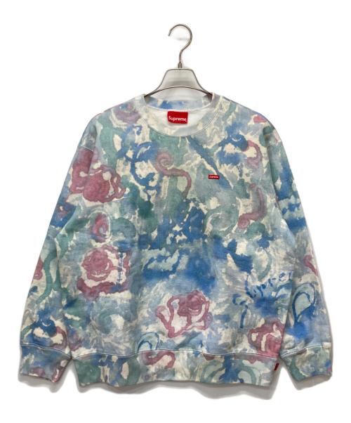 SUPREME（シュプリーム）SUPREME (シュプリーム) 21SS Small Box Crewneck ブルー サイズ:Mの古着・服飾アイテム