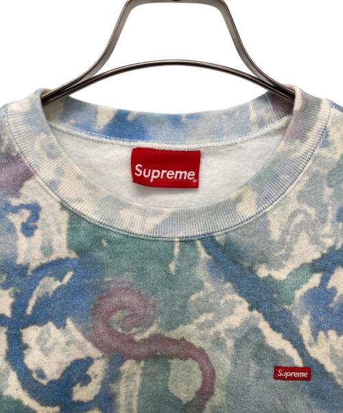 SUPREME（シュプリーム）SUPREME (シュプリーム) 21SS Small Box Crewneck ブルー サイズ:Mの古着・服飾アイテム