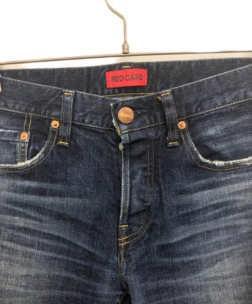 RED CARD（レッドカード）RED CARD (レッドカード) RHYTHM デニムパンツ インディゴ サイズ:29の古着・服飾アイテム
