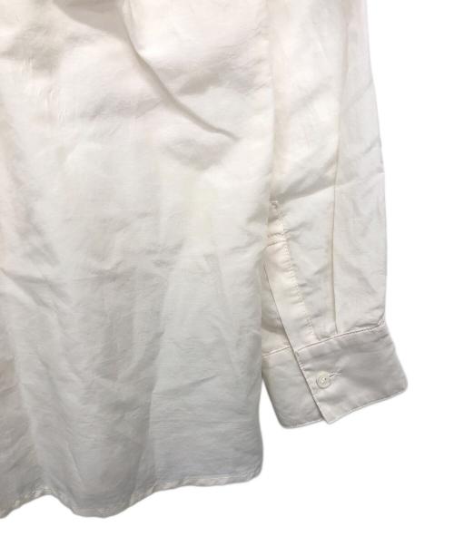 Spick and Span（スピック＆スパン）Spick and Span (スピックアンドスパン) コットンシルクティアードフリルスリーブブラウス アイボリー サイズ:Fの古着・服飾アイテム