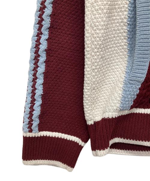 adidas Originals（アディダスオリジナル）adidas Originals (アディダスオリジナル) CARDIGAN UNITEFIT Unisex Burgundy バーガンディー/ワインレッド サイズ:XLの古着・服飾アイテム