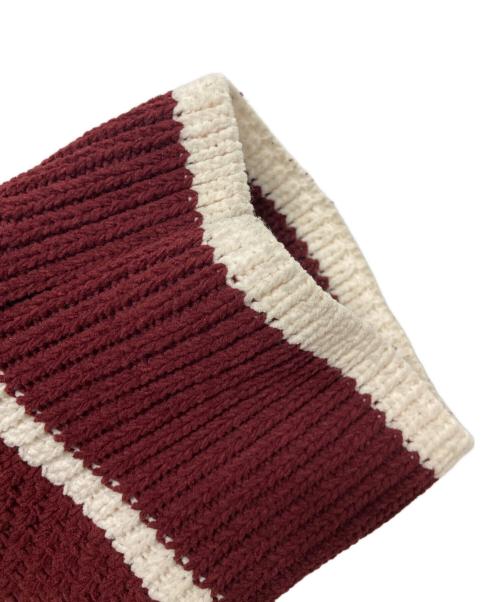 adidas Originals（アディダスオリジナル）adidas Originals (アディダスオリジナル) CARDIGAN UNITEFIT Unisex Burgundy バーガンディー/ワインレッド サイズ:XLの古着・服飾アイテム