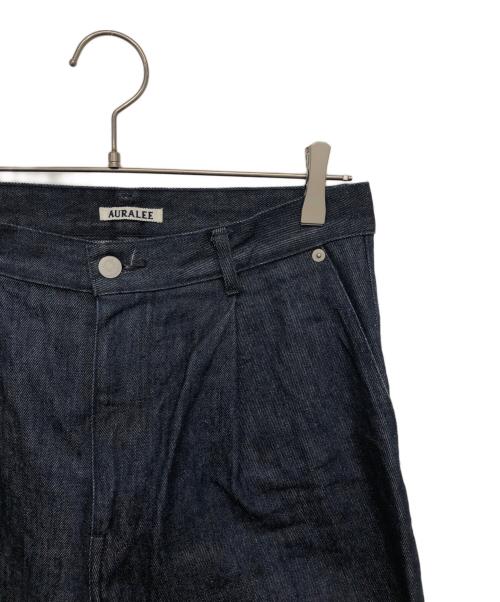 AURALEE（オーラリー）AURALEE (オーラリー) HARD TWIST DENIM WIDE SLACKS インディゴ サイズ:3の古着・服飾アイテム