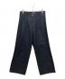 AURALEE（オーラリー）の古着「HARD TWIST DENIM WIDE SLACKS」｜インディゴ