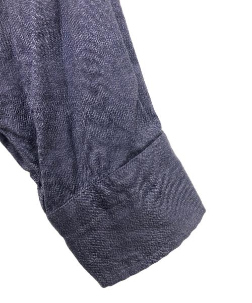 COMOLI（コモリ）COMOLI (コモリ) ヨリ杢ワークシャツ ブルー サイズ:SIZE 2の古着・服飾アイテム