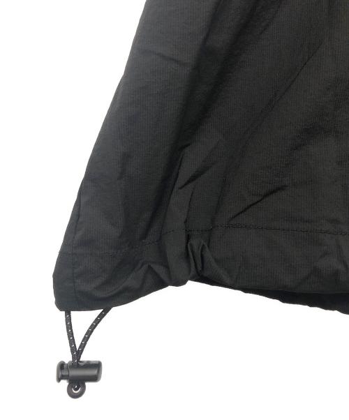 YES GOOD MARKET（イエス グッド マーケット）YES GOOD MARKET (イエス グッド マーケット) SEESEE (シーシー) Stripes For Creative (ストライプ フォー クリエイティブ) ナイロンプルオーバー ブラック サイズ:XLの古着・服飾アイテム