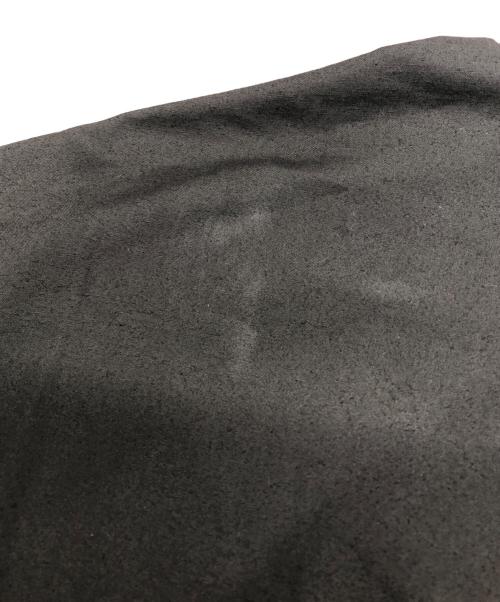 Graphpaper（グラフペーパー）Graphpaper (グラフペーパー) STRETCH TYPEWRITER STAND COLLAR YOKE SLEEVE SHIRT ブラウン サイズ:Fの古着・服飾アイテム