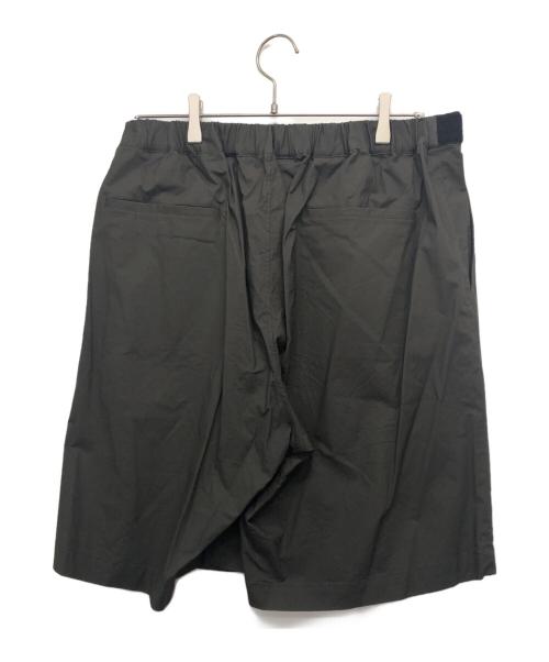Graphpaper（グラフペーパー）Graphpaper (グラフペーパー) Stretch Typewriter Wide Tuck Chef Shorts ブラウン サイズ:Fの古着・服飾アイテム