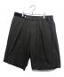 Graphpaper（グラフペーパー）の古着「Stretch Typewriter Wide Tuck Chef Shorts」｜ブラウン