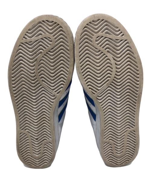 adidas（アディダス）adidas (アディダス) SUPER STAR ブルー×ホワイト サイズ:25.5の古着・服飾アイテム