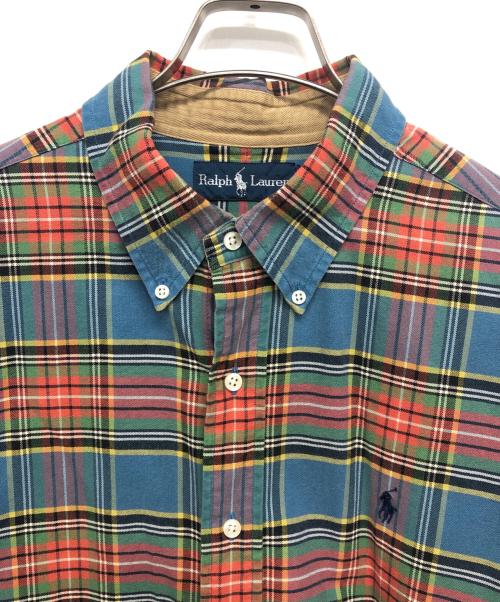 RALPH LAUREN（ラルフローレン）RALPH LAUREN (ラルフローレン) ボタンダウンシャツ マルチカラー サイズ:XLの古着・服飾アイテム