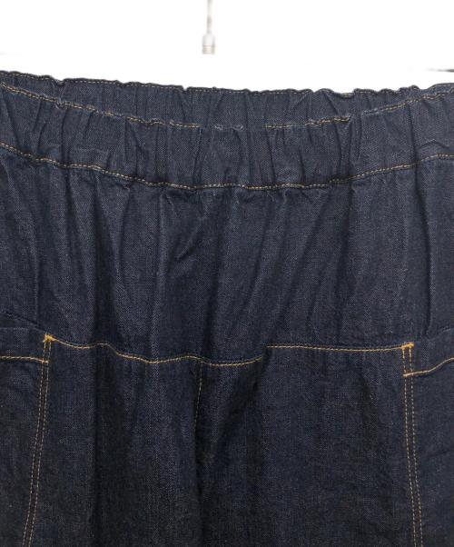 根々（ネネ）根々 (ネネ) イージーデニムパンツ インディゴ サイズ:表記無しの古着・服飾アイテム