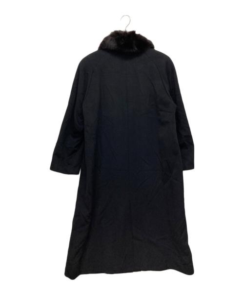 BELTA BUONO（ベルタ・ボーノ）BELTA BUONO (ベルタ・ボーノ) カシミヤコート ブラック サイズ:6の古着・服飾アイテム