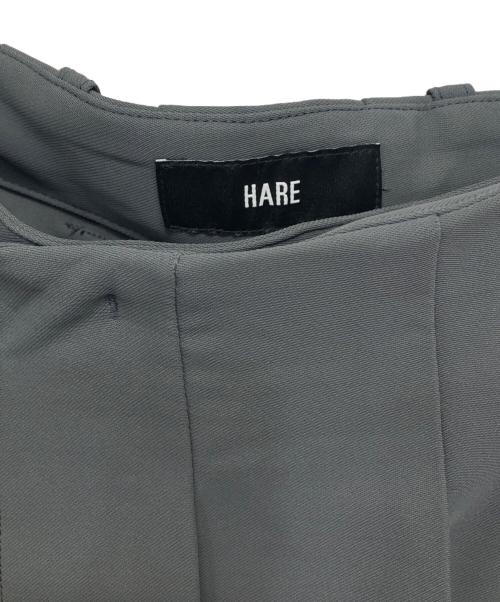HARE（ハレ）HARE (ハレ) スカートレイヤードパンツ グレー サイズ:F 未使用品の古着・服飾アイテム