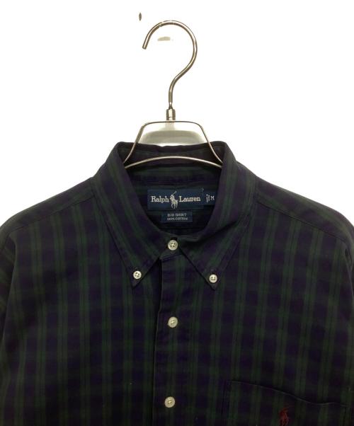 RALPH LAUREN（ラルフローレン）RALPH LAUREN (ラルフローレン) BIG SHIRT ボタンダウンシャツ ネイビー サイズ:Mの古着・服飾アイテム