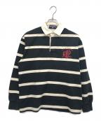 POLO SPORTポロスポーツ）の古着「ラガーシャツ」｜ブラック