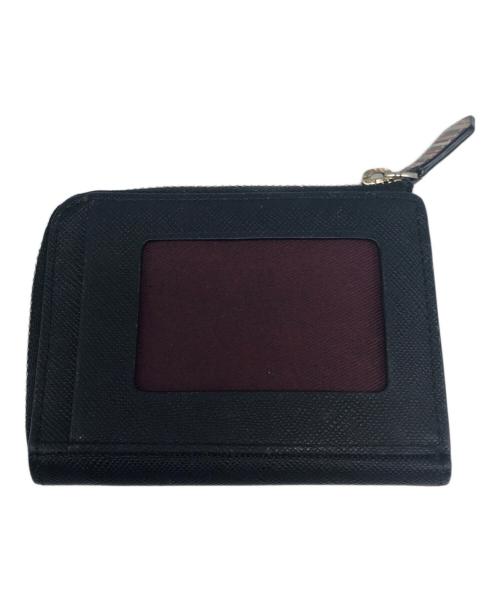 PAUL SMITH（ポールスミス）PAUL SMITH (ポールスミス) ジップストローグレインコインケース ブラックの古着・服飾アイテム