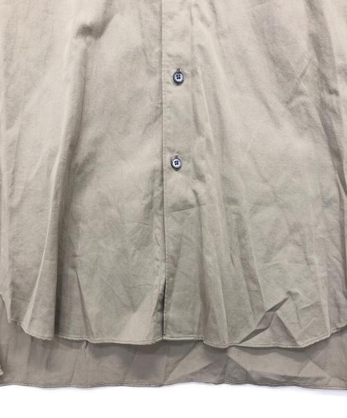 SHINYA official（シンヤ オフィシャル）SHINYA official (シンヤ オフィシャル) astolfo helena sateen/長袖シャツ ブラウン サイズ:2の古着・服飾アイテム