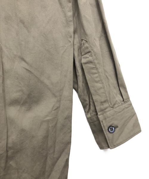 SHINYA official（シンヤ オフィシャル）SHINYA official (シンヤ オフィシャル) astolfo helena sateen/長袖シャツ ブラウン サイズ:2の古着・服飾アイテム