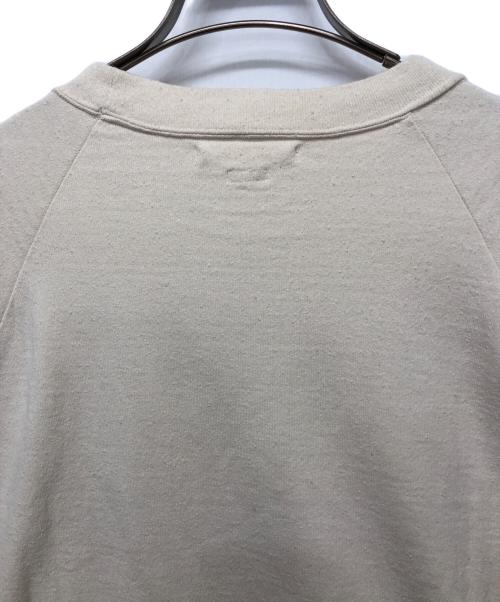 BLURHMS（ブラームス）BLURHMS (ブラームス) Silk Cotton Baseball Raglan Tee（シルクコットンベースボールラグランTee） アイボリー サイズ:2の古着・服飾アイテム