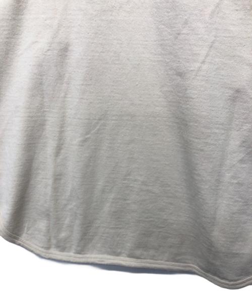 BLURHMS（ブラームス）BLURHMS (ブラームス) Silk Cotton Baseball Raglan Tee（シルクコットンベースボールラグランTee） アイボリー サイズ:2の古着・服飾アイテム