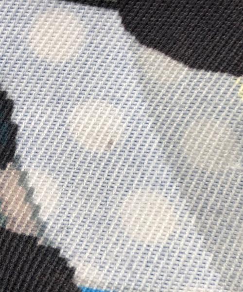 COMME des GARCONS（コムデギャルソン）COMME des GARCONS (コムデギャルソン) グラフィックプリント切替デザインスカート マルチカラー サイズ:Mの古着・服飾アイテム