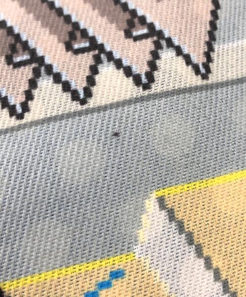 COMME des GARCONS（コムデギャルソン）COMME des GARCONS (コムデギャルソン) グラフィックプリント切替デザインスカート マルチカラー サイズ:Mの古着・服飾アイテム