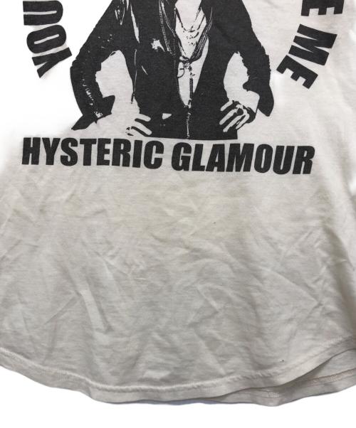 Hysteric Glamour（ヒステリックグラマー）Hysteric Glamour (ヒステリックグラマー) ラグランカットソー ベージュ サイズ:Fの古着・服飾アイテム