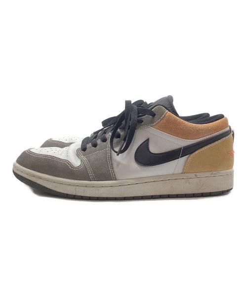 NIKE（ナイキ）NIKE (ナイキ) AIR JORDAN 1 LOW グレー サイズ:27.5の古着・服飾アイテム