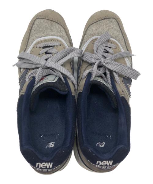 NEW BALANCE（ニューバランス）NEW BALANCE (ニューバランス) WOOLRICH (ウールリッチ) スニーカー ベージュ サイズ:26.5の古着・服飾アイテム