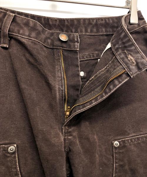 CarHartt（カーハート）CarHartt (カーハート) ダブルニーダックパンツ/ペインターパンツ ブラウン サイズ:30の古着・服飾アイテム