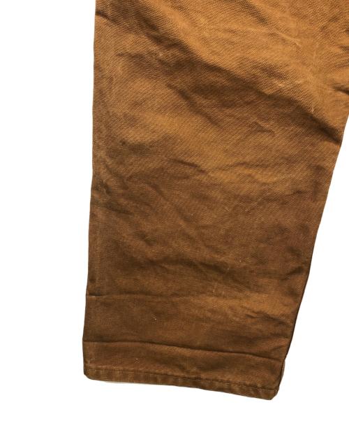 CarHartt（カーハート）CarHartt (カーハート) SANDSTONE BIB OVERALL/ダブルニーカバーオール ブラウン サイズ:32×32の古着・服飾アイテム