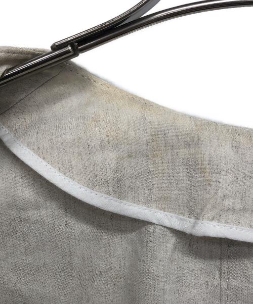 theory（セオリー）theory (セオリー) リネン混ロングジレ ベージュ サイズ:Sの古着・服飾アイテム