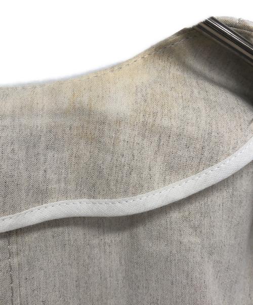 theory（セオリー）theory (セオリー) リネン混ロングジレ ベージュ サイズ:Sの古着・服飾アイテム