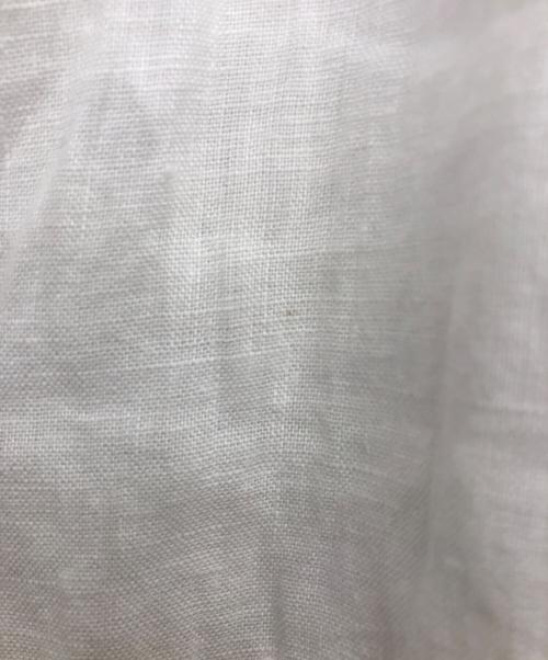 solamonat poche（ソラモナ ポッシェ）solamonat poche (ソラモナ ポッシェ) リネンブラウスワンピース ホワイト サイズ:表記無しの古着・服飾アイテム