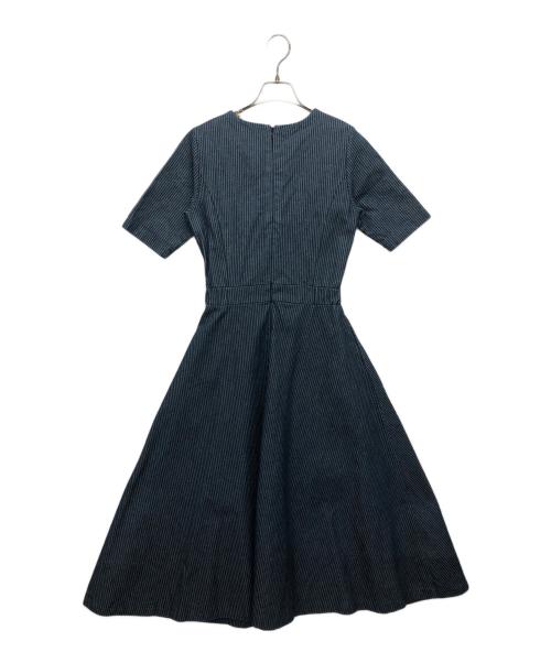Ameri（アメリ）Ameri (アメリ) デニムストライプワンピース インディゴ サイズ:Sの古着・服飾アイテム
