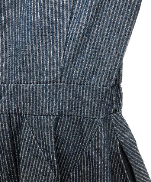 Ameri（アメリ）Ameri (アメリ) デニムストライプワンピース インディゴ サイズ:Sの古着・服飾アイテム