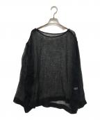 SLOBE IENAスローブ イエナ）の古着「甘織りリネンブラウス」｜ブラック