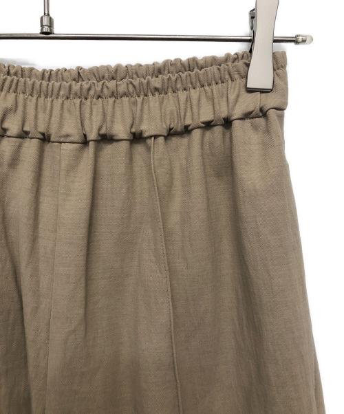 FRAMeWORK（フレームワーク）FRAMeWORK (フレームワーク) カットフレアパンツ ベージュ サイズ:36の古着・服飾アイテム