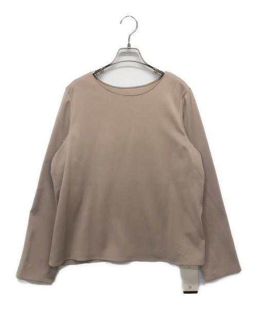 Plage（プラージュ）Plage (プラージュ) Double Satinブラウス ベージュ サイズ:Fの古着・服飾アイテム