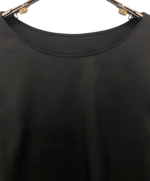 Plage（プラージュ）Plage (プラージュ) Double Satinブラウス ブラック サイズ:F 未使用品の古着・服飾アイテム