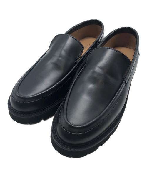 Caminando（カミナンド）Caminando (カミナンド) PLAIN LOAFERS ブラック サイズ:38の古着・服飾アイテム