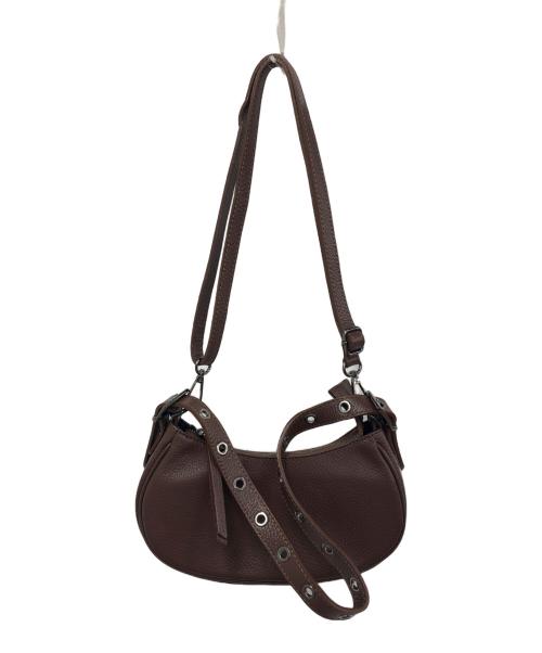AULENTTI（オウレンティ）AULENTTI (オウレンティ) 2WAYショルダーバッグ ブラウン サイズ:表記無しの古着・服飾アイテム