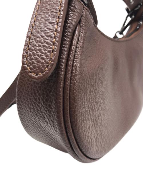 AULENTTI（オウレンティ）AULENTTI (オウレンティ) 2WAYショルダーバッグ ブラウン サイズ:表記無しの古着・服飾アイテム