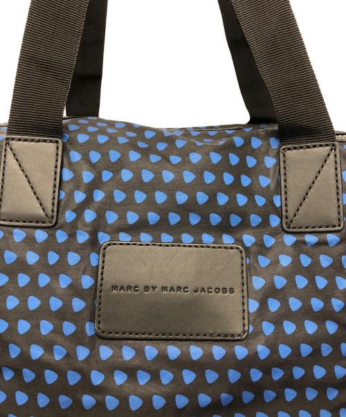 Marc by Marc Jacobs（マークバイマークジェイコブス）Marc by Marc Jacobs (マークバイマークジェイコブス) トートバッグ ブルーの古着・服飾アイテム